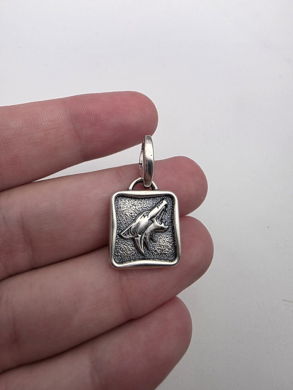 Sterling Silver 925 Coyotes 2007 Pendent